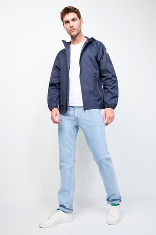Coupe-vent à capuche Manille - Bleu marine
