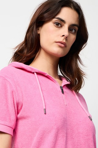 Robe sweat Meg - Rose