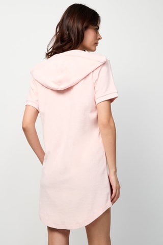 Robe sweat Meg - Rose poudré