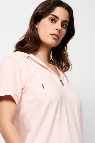 Robe sweat Meg - Rose poudré