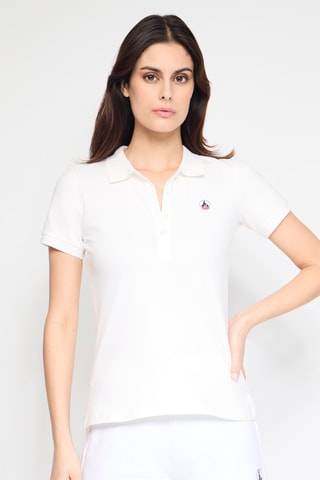 Polo en coton biologique Franca - Blanc