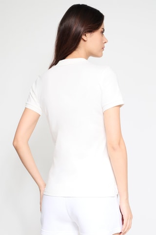 Polo en coton biologique Franca - Blanc