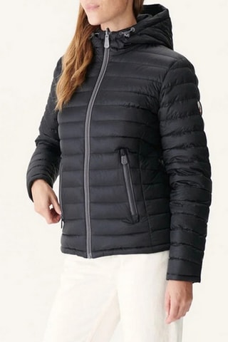 Blusão reversível com capuz Vienne - Preto