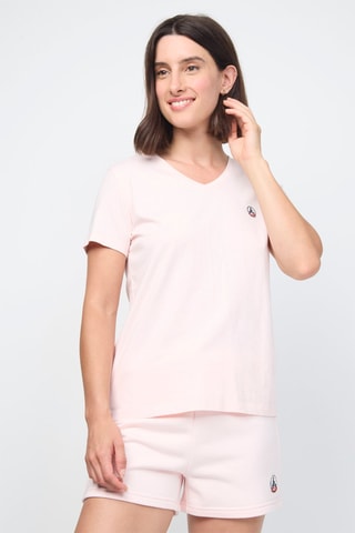 T-shirt Cancun - Rose poudré