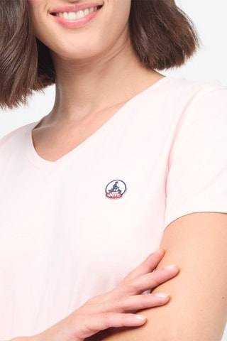 T-shirt Cancun - Rose poudré