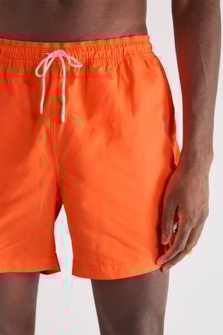 Short de bain Biarritz - Orange fluo