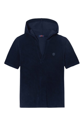 T-shirt à capuche Vilanova - Bleu marine