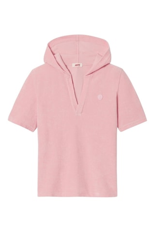 T-shirt à capuche Vilanova - Rose