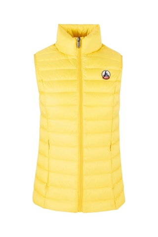 Colete acolchoado Seda - Amarelo