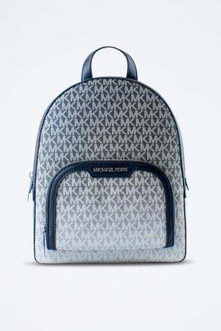 Leren Rugtas - Marineblauw