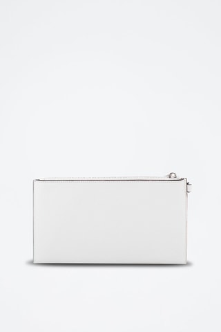 Leren Clutch - Wit