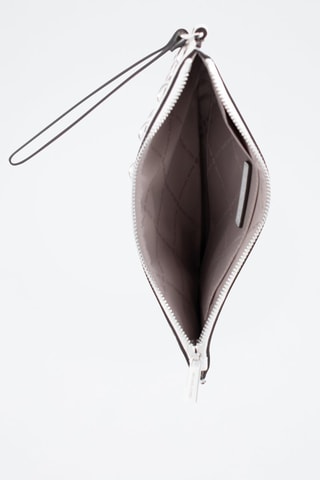 Leren Clutch - Wit