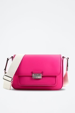 Leren Schoudertas - Roze