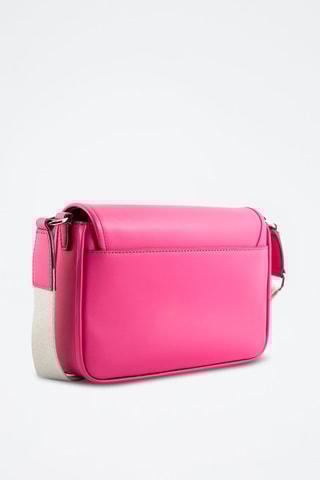 Leren Schoudertas - Roze