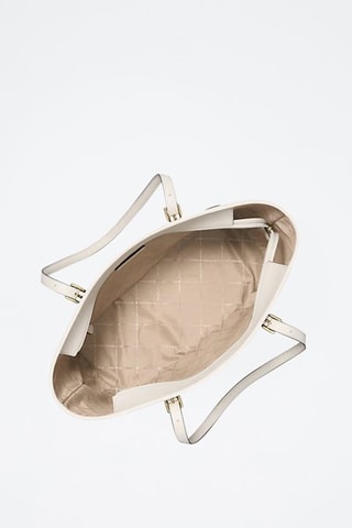 Leren Shopper - Crèmekleurig