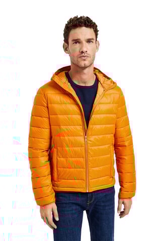 Doudoune à capuche Orange