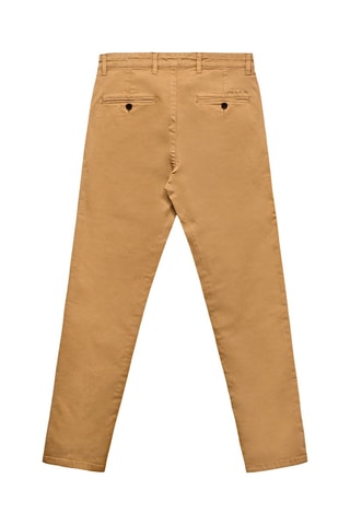 Pantalon droit Marron clair