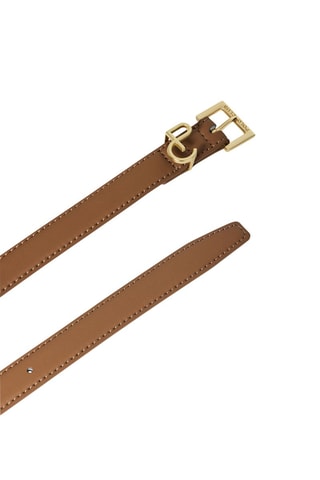 Ceinture en cuir - Marron