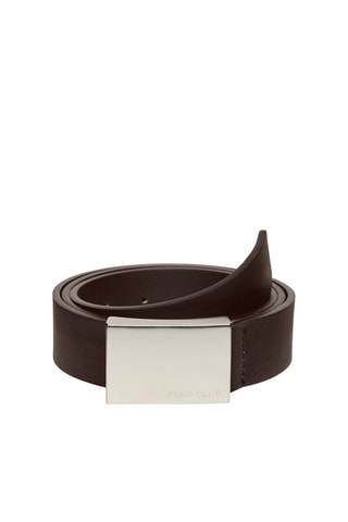 Ceinture en cuir - Marron