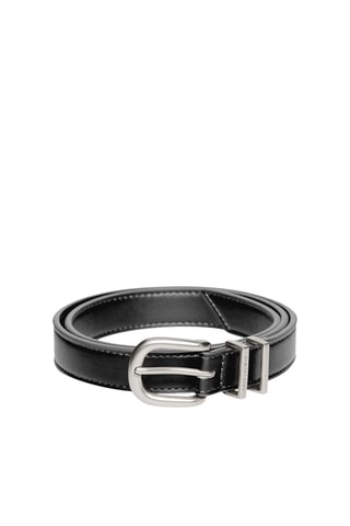 Ceinture en cuir - Noir
