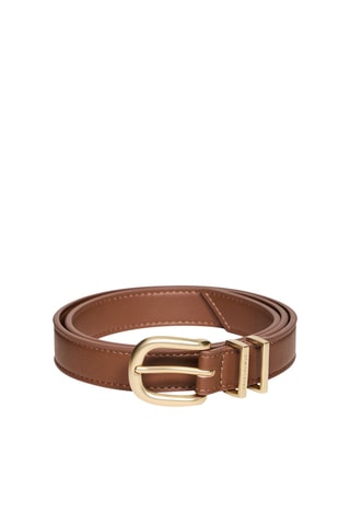 Ceinture en cuir - Marron
