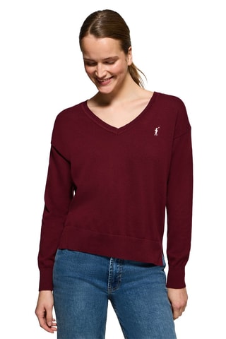Pull regular - Bordeaux