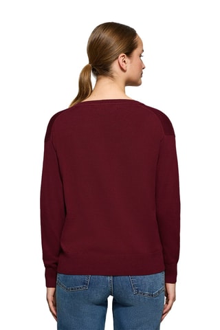 Pull regular - Bordeaux