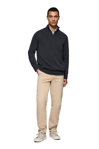Pull regular - Bleu marine