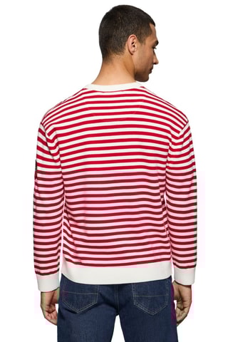 Pull - Rouge et blanc