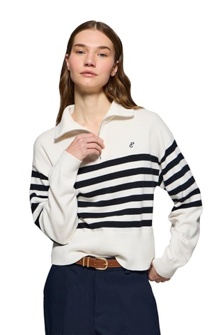 Pull - Blanc et noir