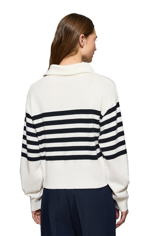 Pull - Blanc et noir