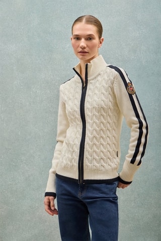 Gilet slim - Écru