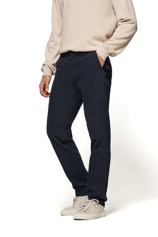 Chino regular - Bleu marine