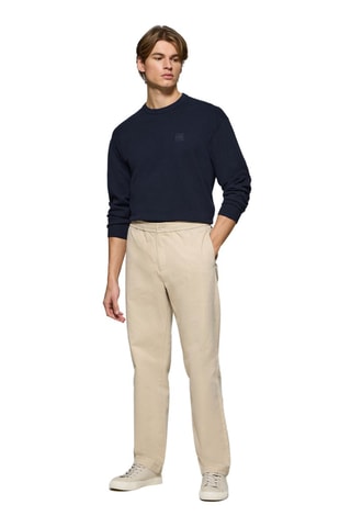 Pantalon droit - Beige