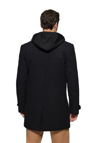 Manteau en laine - Noir