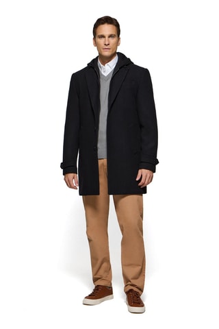 Manteau en laine - Noir