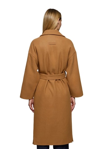 Manteau oversize en laine - Marron