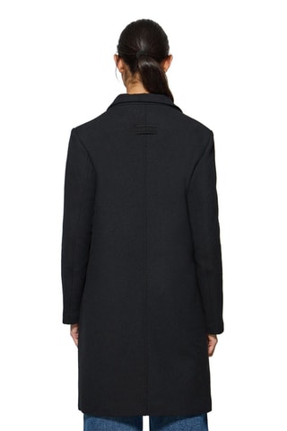 Manteau en laine - Noir