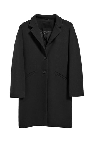 Manteau en laine - Noir