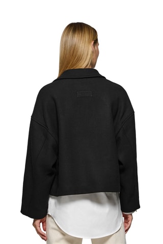 Manteau en laine - Noir
