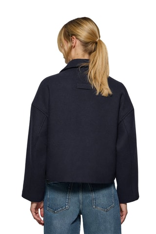 Manteau en laine - Bleu marine