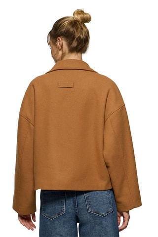 Manteau en laine - Marron