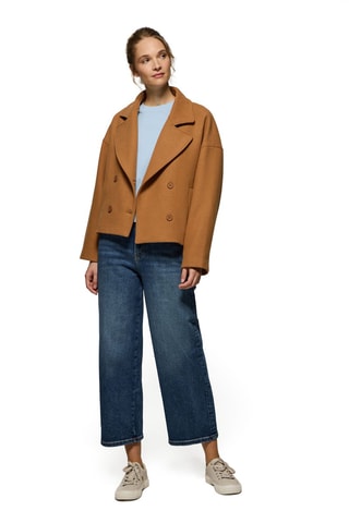 Manteau en laine - Marron