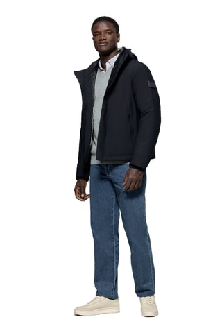Veste à capuche - Bleu