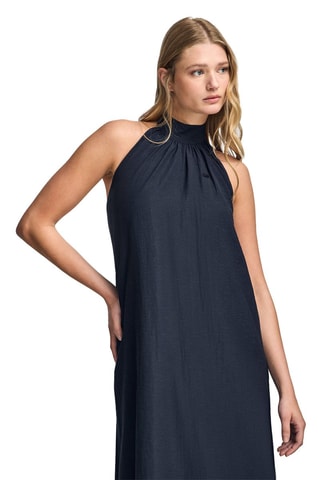 Robe longue - Bleu marine