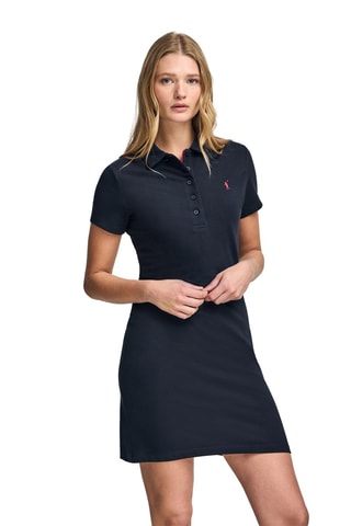 Robe polo - Bleu marine