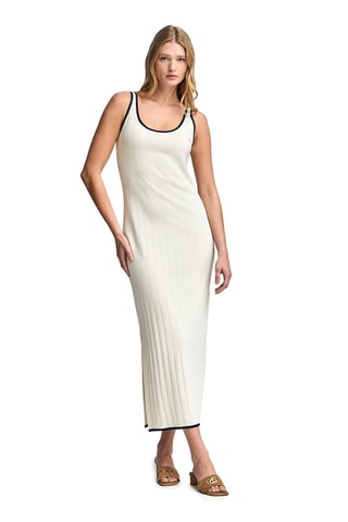 Robe longue - Écru