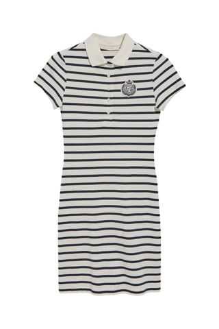 Robe polo - Écru