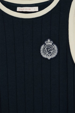 Robe droite - Bleu