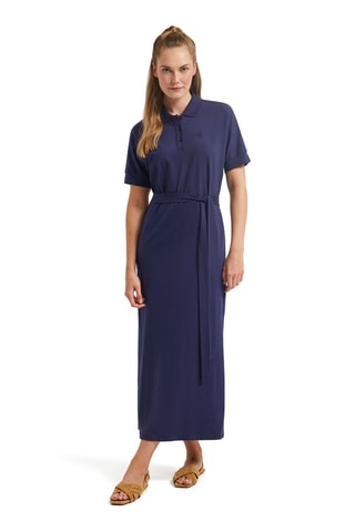 Robe polo - Bleu marine